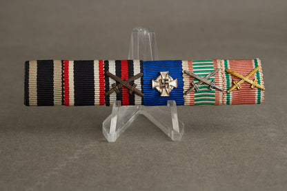 WW2 Tysk Båndspange. Mangler nålen. Original.