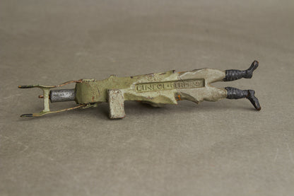 WW2 Tysk Lineol Legetøjssoldat. Original.
