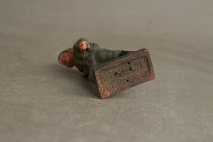 WW2 Tysk Lineol "Sanitäter" Legetøjssoldat. Original.