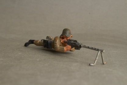 WW2 Tysk Lineol Legetøjssoldat. Original.