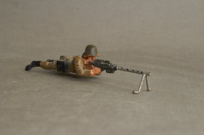 WW2 Tysk Lineol Legetøjssoldat. Original.