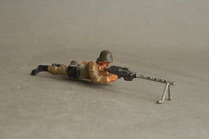 WW2 Tysk Lineol Legetøjssoldat. Original.