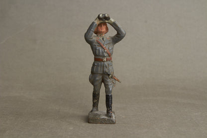 WW2 Tysk Lineol Luftwaffe Officer Legetøjssoldat. Original.