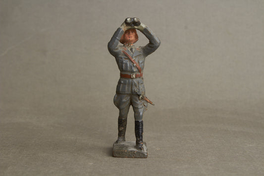 WW2 Tysk Lineol Luftwaffe Officer Legetøjssoldat. Original.