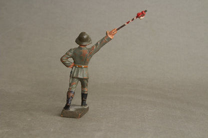 WW2 Tysk Lineol Legetøjssoldat. Original.