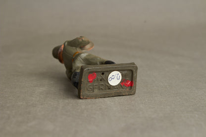 WW2 Tysk Lineol Legetøjssoldat. Original.