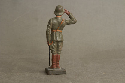 WW2 Tysk Lineol Legetøjssoldat. Original.