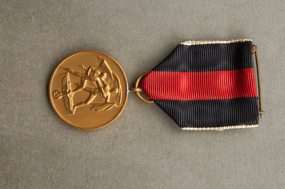 WW2 Tysk 1. Oktober 1938 Medalje. Original.