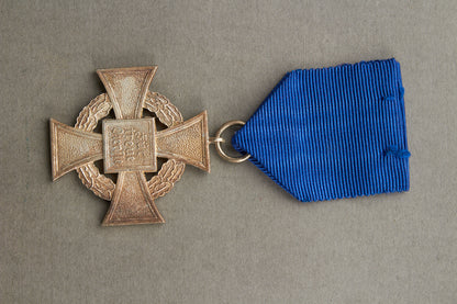 WW2 Tysk "Treudienst-Ehrenzeichen" for 25 års tjeneste. Original.