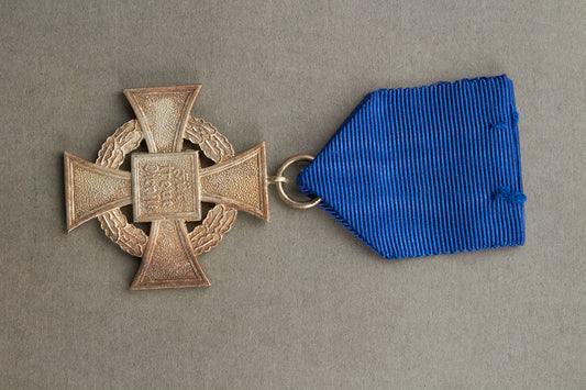 WW2 Tysk "Treudienst-Ehrenzeichen" for 25 års tjeneste. Original.