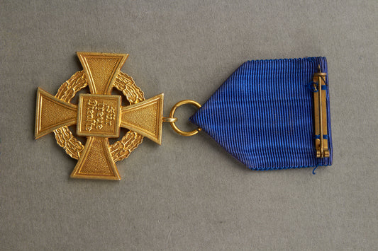WW2 Tysk "Treudienst-Ehrenzeichen" for 40 års tjeneste. Original.