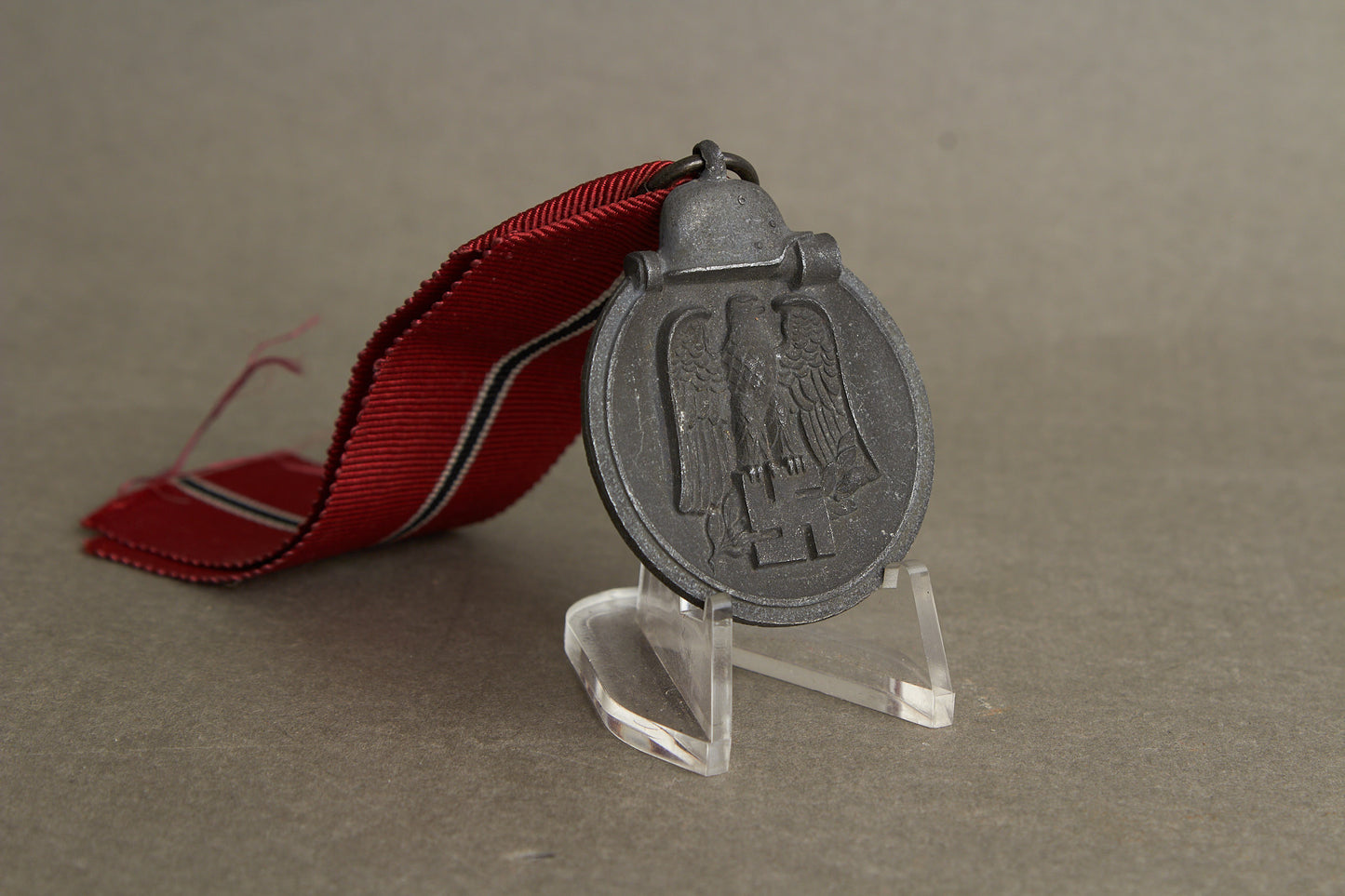 WW2 Tysk Østfront Medalje. Stemplet "1" i ringen. Original.