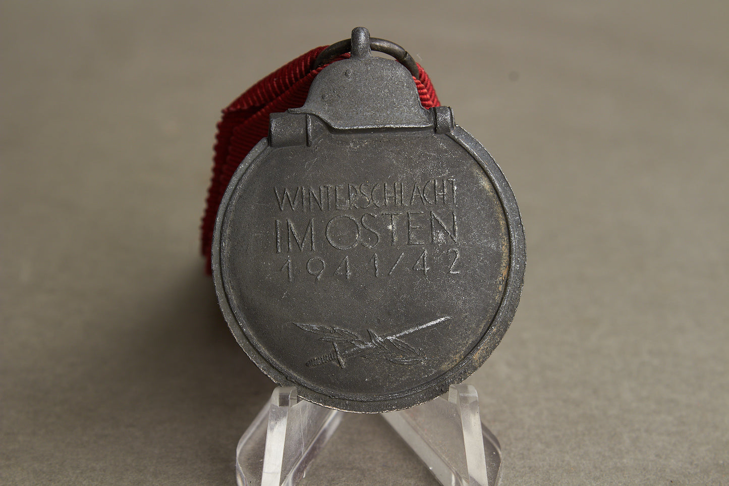 WW2 Tysk Østfront Medalje. Stemplet "1" i ringen. Original.