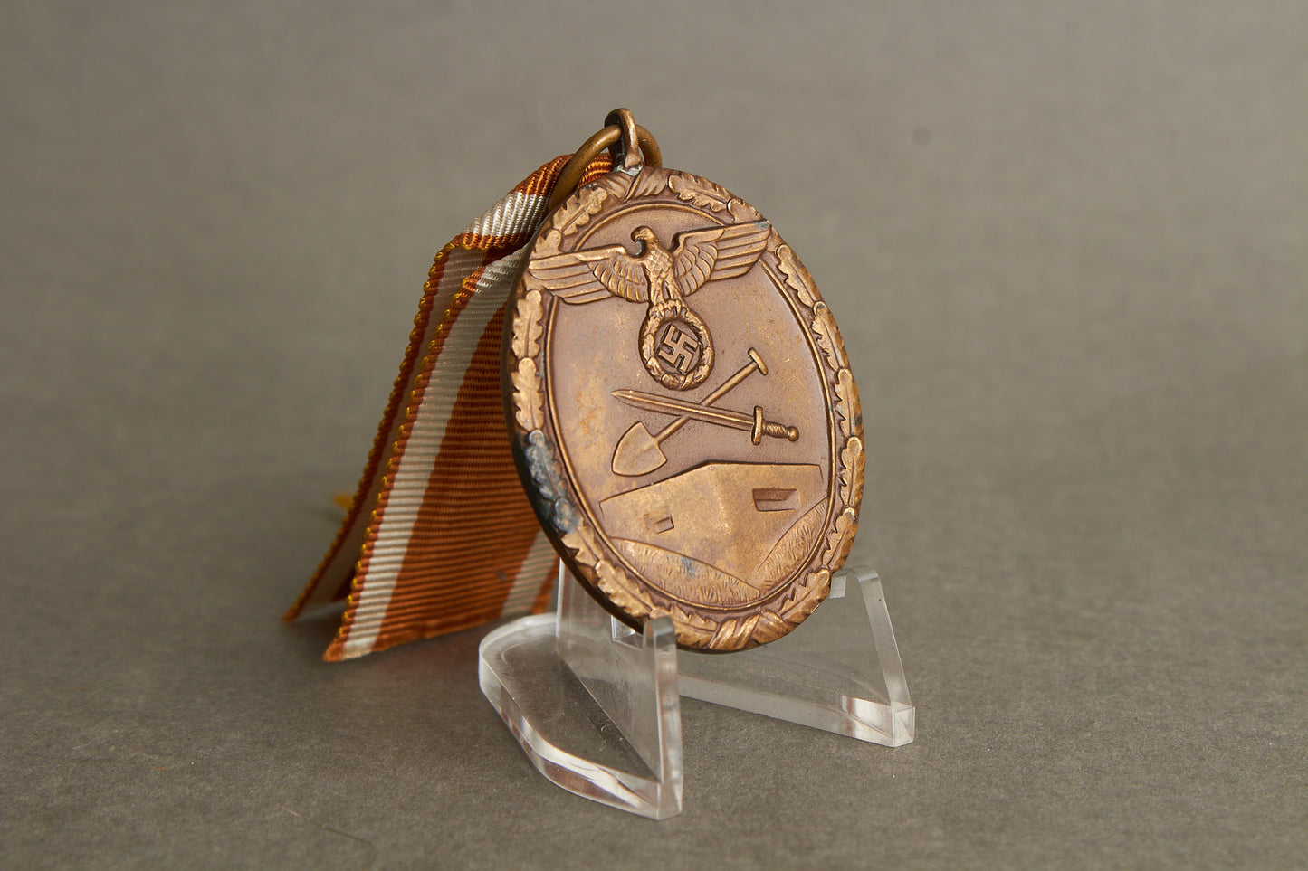 WW2 Tysk Westwall Medalje. Original.