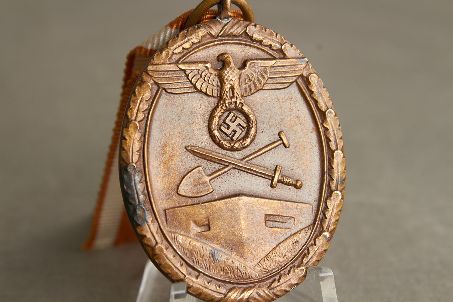 WW2 Tysk Westwall Medalje. Original.