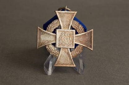 WW2 Tysk "Treudienst-Ehrenzeichen" for 25 års tjeneste. Original.