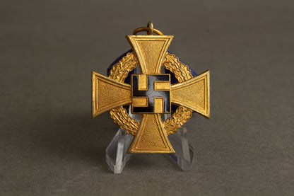 WW2 Tysk "Treudienst-Ehrenzeichen" for 40 års tjeneste. Original.