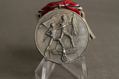 WW2 Tysk "13. März 1938" Medalje. Original.