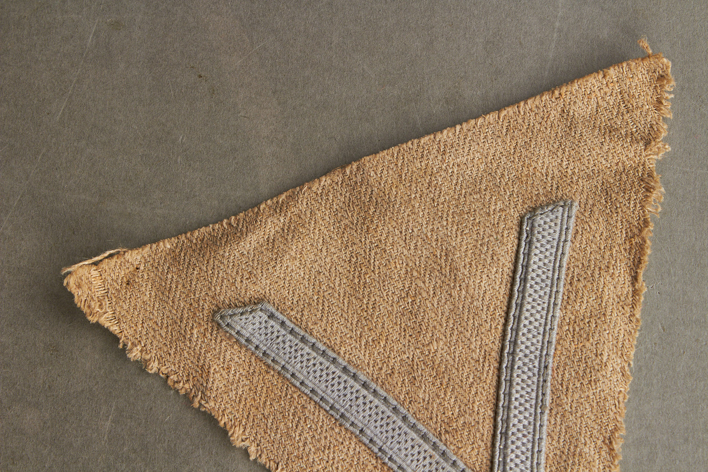WW2 Tysk Wehrmacht Tropisk Rankvinkel. Ubrugt. Sjælden. Original.