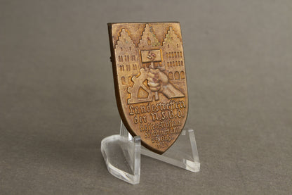 WW2 Tysk Tidlig 1933 NSBO Tinnie. En af de bedre. Original.