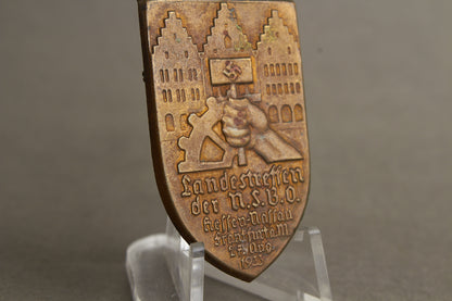 WW2 Tysk Tidlig 1933 NSBO Tinnie. En af de bedre. Original.