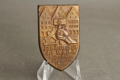 WW2 Tysk Tidlig 1933 NSBO Tinnie. En af de bedre. Original.