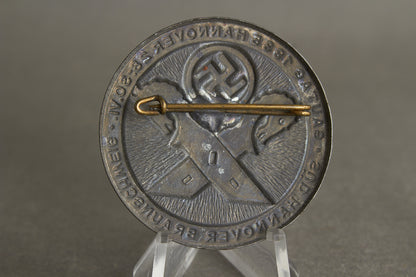 WW2 Tysk Tidlig NSDAP "Gautag 1935" Tinnie. Sjælden. Original.