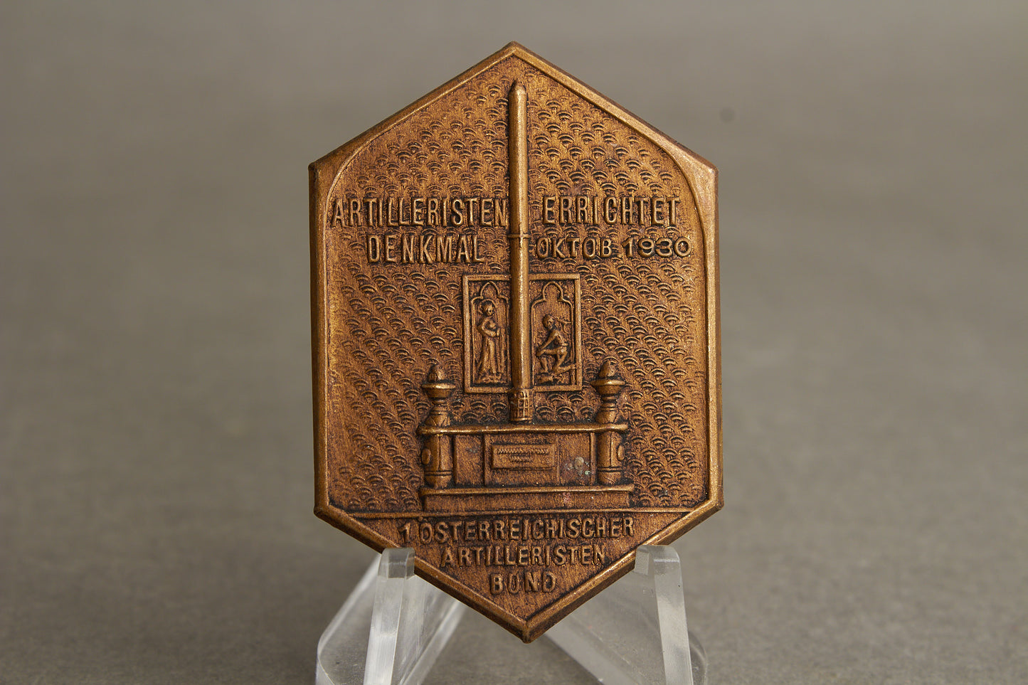 WW2 Tysk Tidlig 1930 Reichswehr "Artilleristen" Tinnie. En af de bedre. Original.