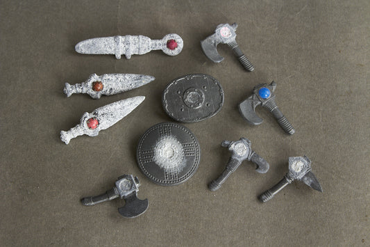 WW2 Tysk Blandet Lot WHW Tinnies. Original.