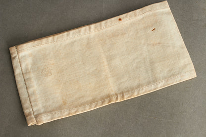 WW2 Tysk NSKK Organisation Todt "WACHKOMMANDO O.T. DÄNEMARK" Armbind. UV-Negativ, sælges som kopi.