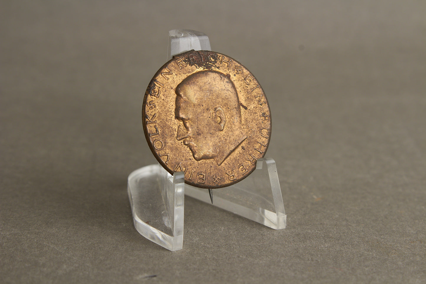 WW2 Tysk NSDAP Tinnie. Original.