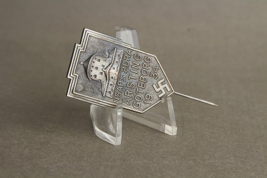 WW2 Tysk/Svensk "NSAP" Landsting 1938 Tinnie. Se beskrivelse.