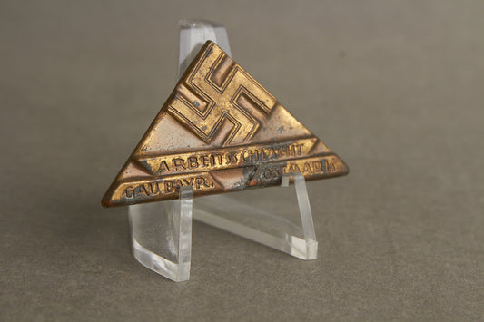 WW2 Tysk NSDAP/DAF Tinnie. Original.