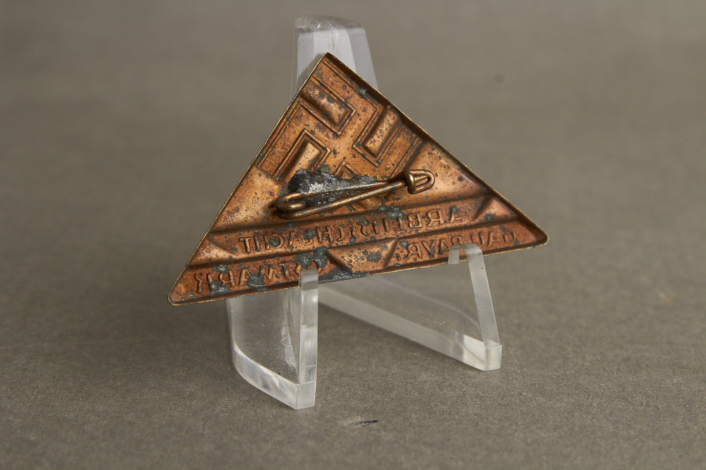 WW2 Tysk NSDAP/DAF Tinnie. Original.