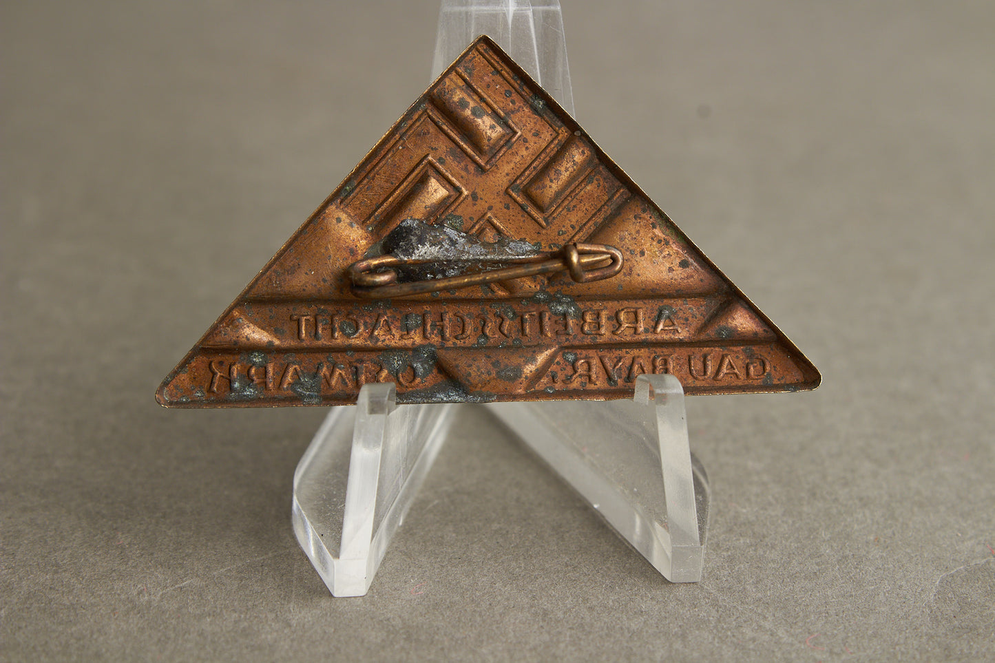 WW2 Tysk NSDAP/DAF Tinnie. Original.
