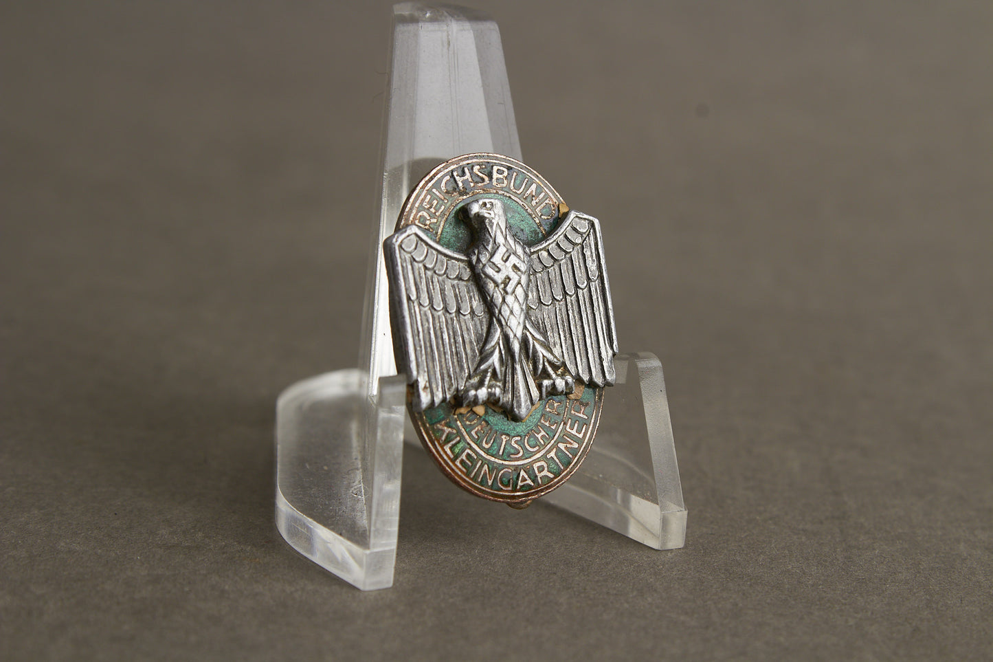 WW2 Tysk "Reichsbund Deutscher Kleingärtner" Medlemsmærke. En af de bedre. Original.