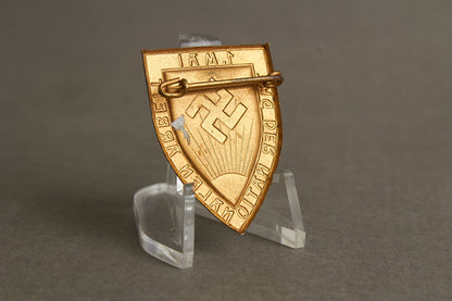 WW2 Tysk NSDAP Tinnie. Original.