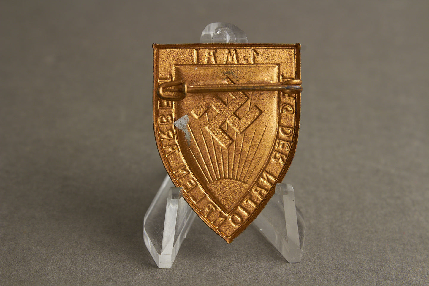 WW2 Tysk NSDAP Tinnie. Original.