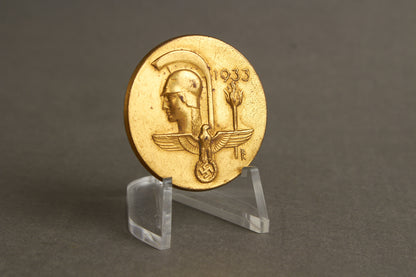WW2 Tysk Tidlig 1933 NSDAP Tinnie. Original.