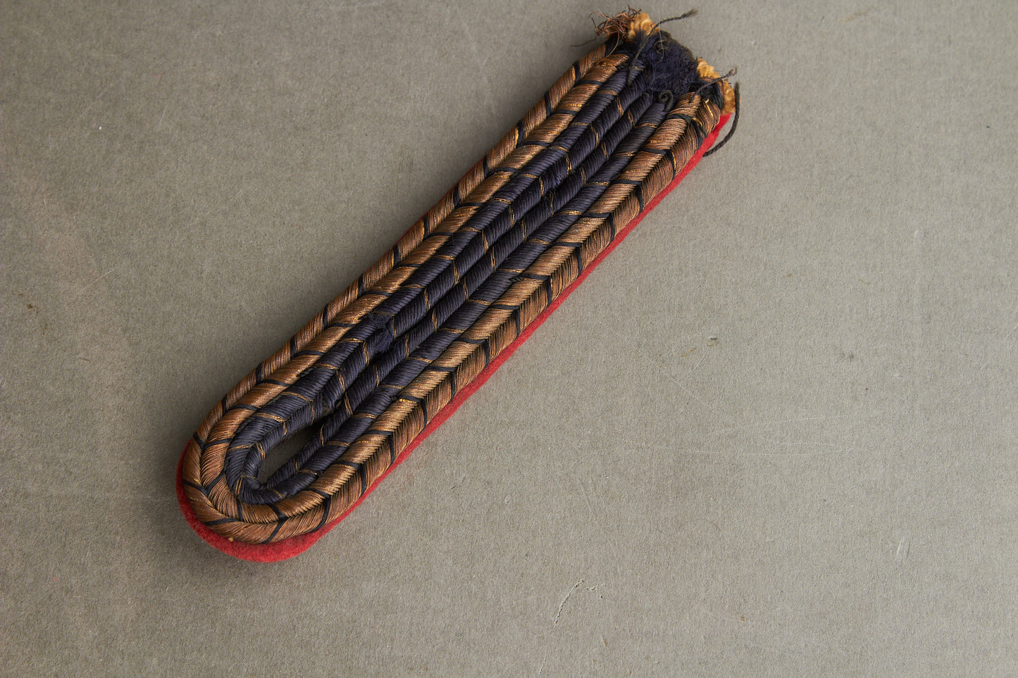 WW2 Tysk Deutsches Reichsbahn Skulderstrop. Original.