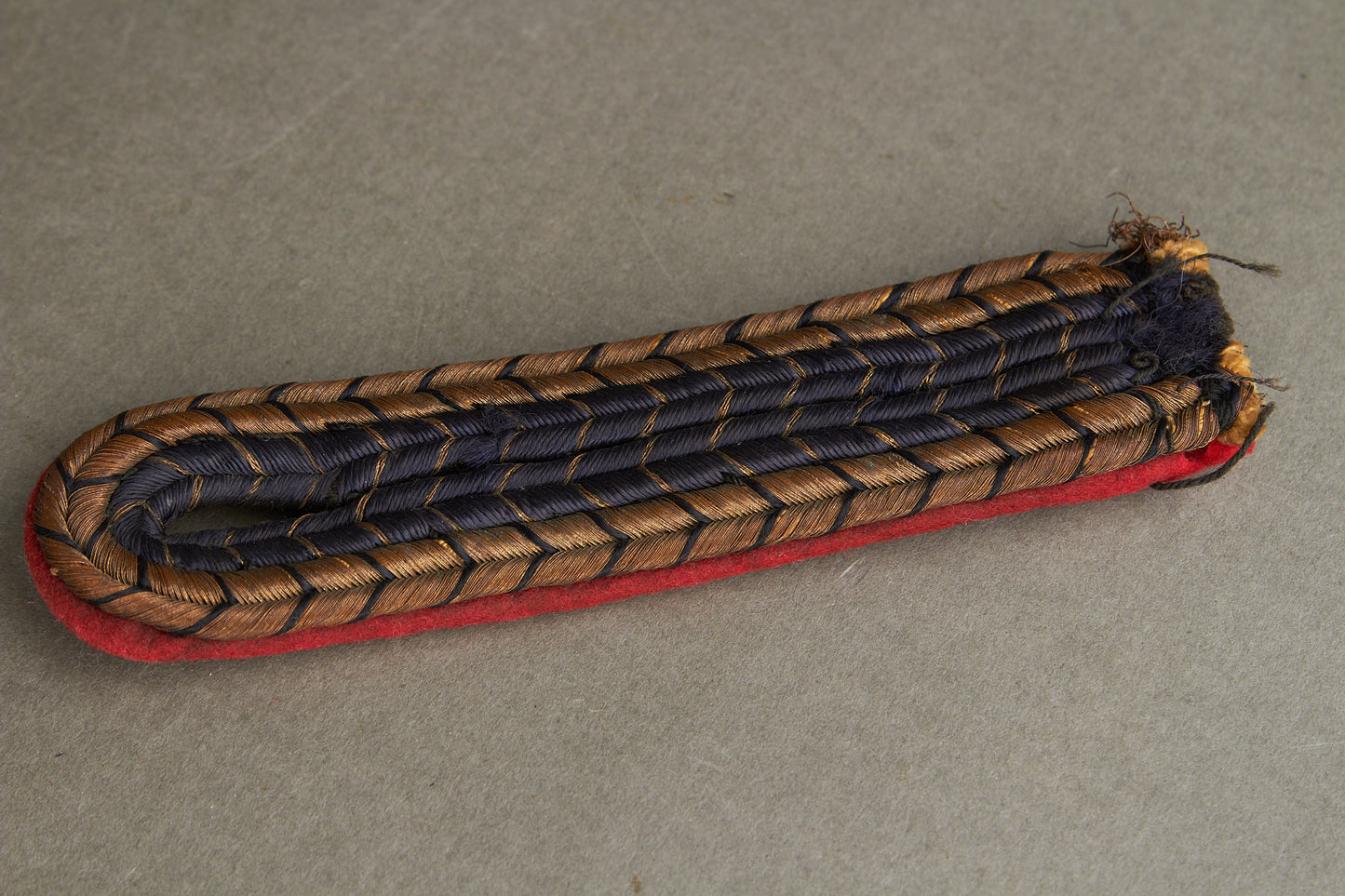 WW2 Tysk Deutsches Reichsbahn Skulderstrop. Original.