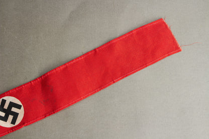WW2 Tysk NSDAP Sympatisør armbind. Original.