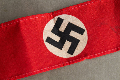 WW2 Tysk NSDAP Sympatisør armbind. Original.