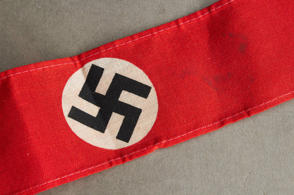 WW2 Tysk NSDAP Sympatisør armbind. Original.