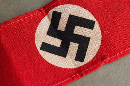 WW2 Tysk NSDAP Sympatisør armbind. Original.