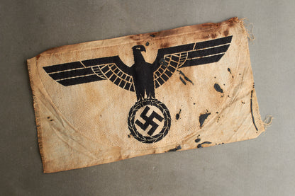 WW2 Tysk Wehrmacht Sportstrøje Ørn. Stor. Original.