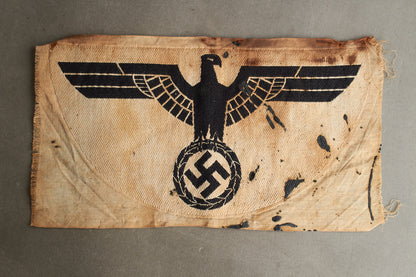 WW2 Tysk Wehrmacht Sportstrøje Ørn. Stor. Original.