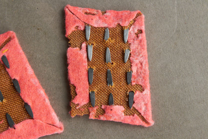 WW2 Tysk Luftwaffe "Flieger-Ingenieurdienst" Kravespejle. Matchende sæt. Original.