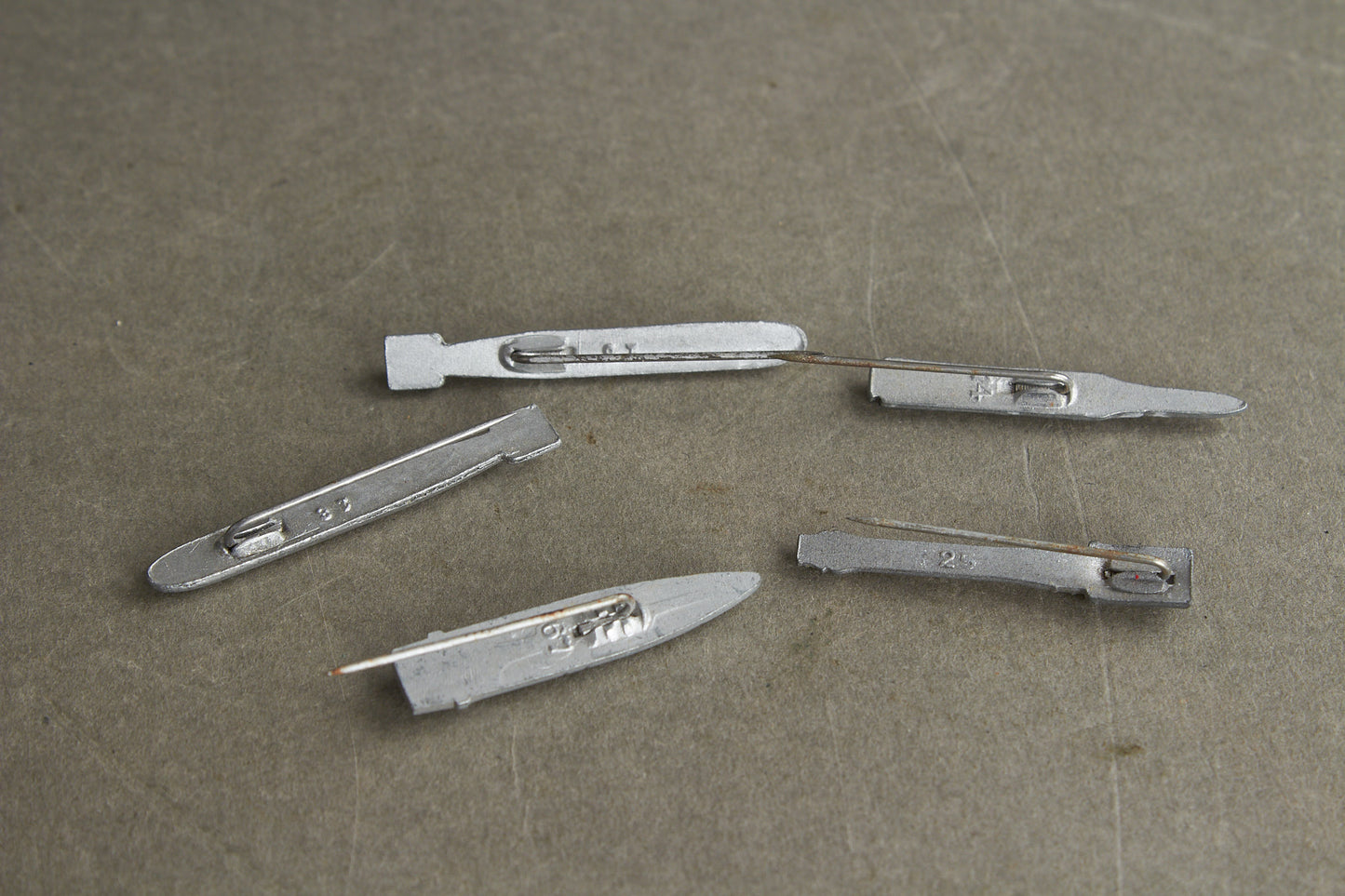 WW2 Tysk WHW Ammunitions lot. 2 torpedoer, M24 stavh., patron og granat. Sjælden. Original.