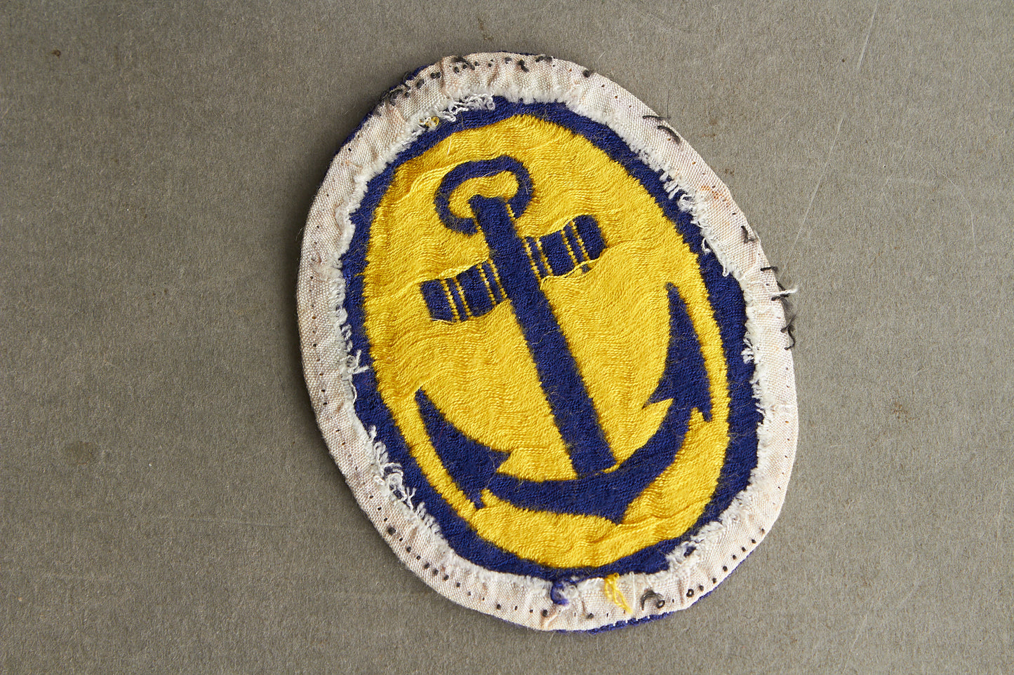 WW2 Tysk Kriegsmarine Mærke til sportstrøjen. Original.